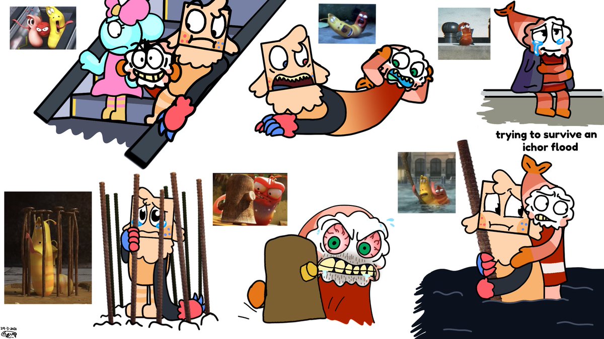Since you guys loved this so much I decided to do a part 3! ^^

#dandysworld #dandysworldfanart #dandysworldart #dandysworldgoob #goob #dandysworldshrimpo #shrimpo #art #fanart #dw #dandysworldpoppy #poppy