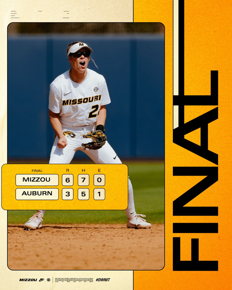 Mizzou Softball tweet media