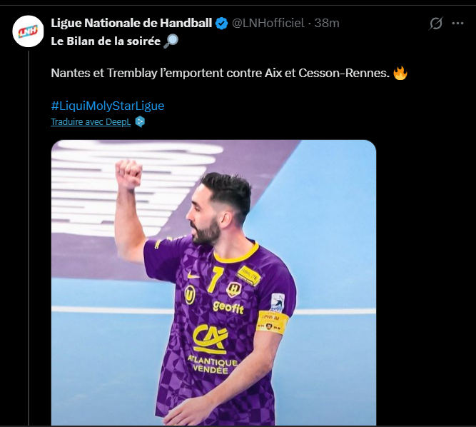 Intervalle Handball tweet media