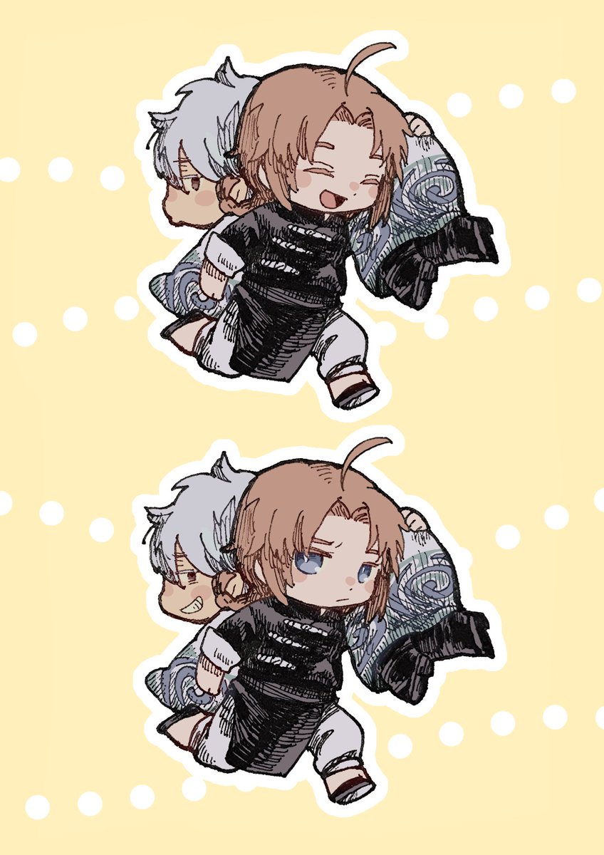 st_roku's tweet photo. 威銀  めちゃくちゃ久しぶりに描きました https://t.co/CgVqZJaYgl