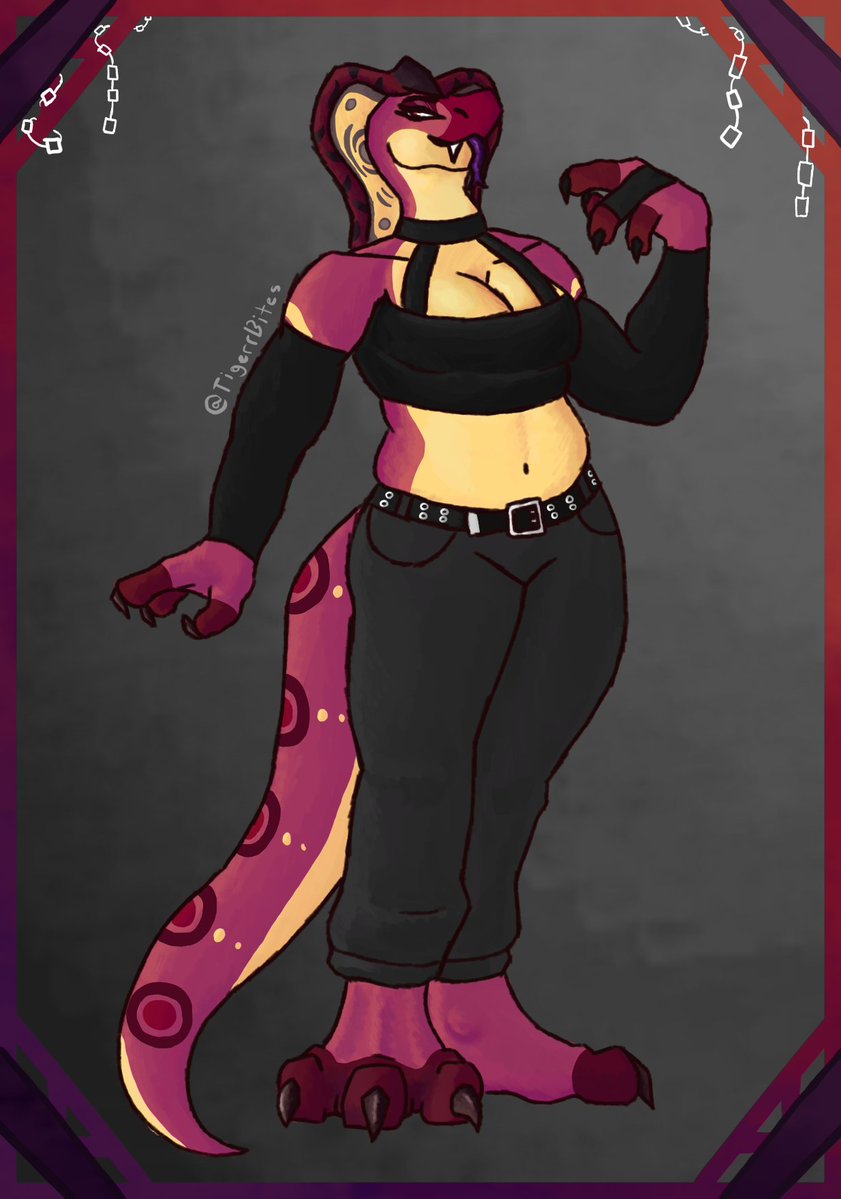 Back again with another render for one of my characters, Vanadi!! 

Been getting my art motivation back so I wanted to start by finishing up this piece before going to a new one!

#furry #furryart