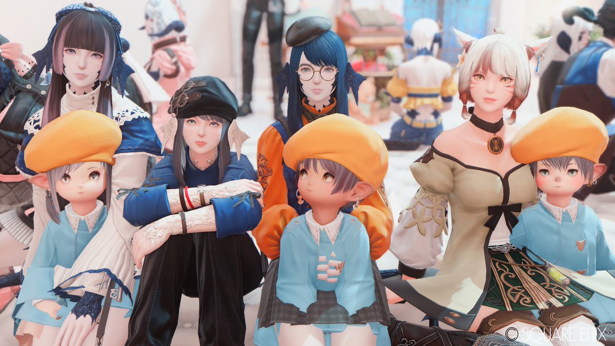 #メタモリア_FF14
おみせめんばーでいってきたよーん🫶