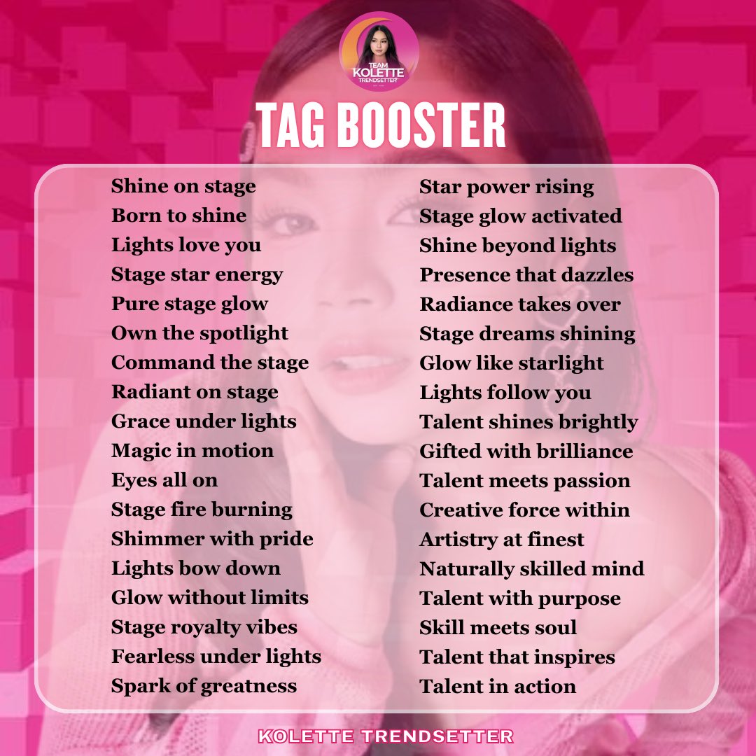 KOLETTE TRENDSETTER tweet media