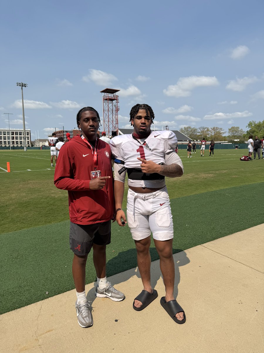 ChanceArchangel's tweet photo. Thanks for having me @AlabamaFTBL  everything was amazing, I can’t wait to get back. #RTR @JaxWarshawUA  @Colton_Hill2  @KalenDeBoer https://t.co/CXlaDUfuYi