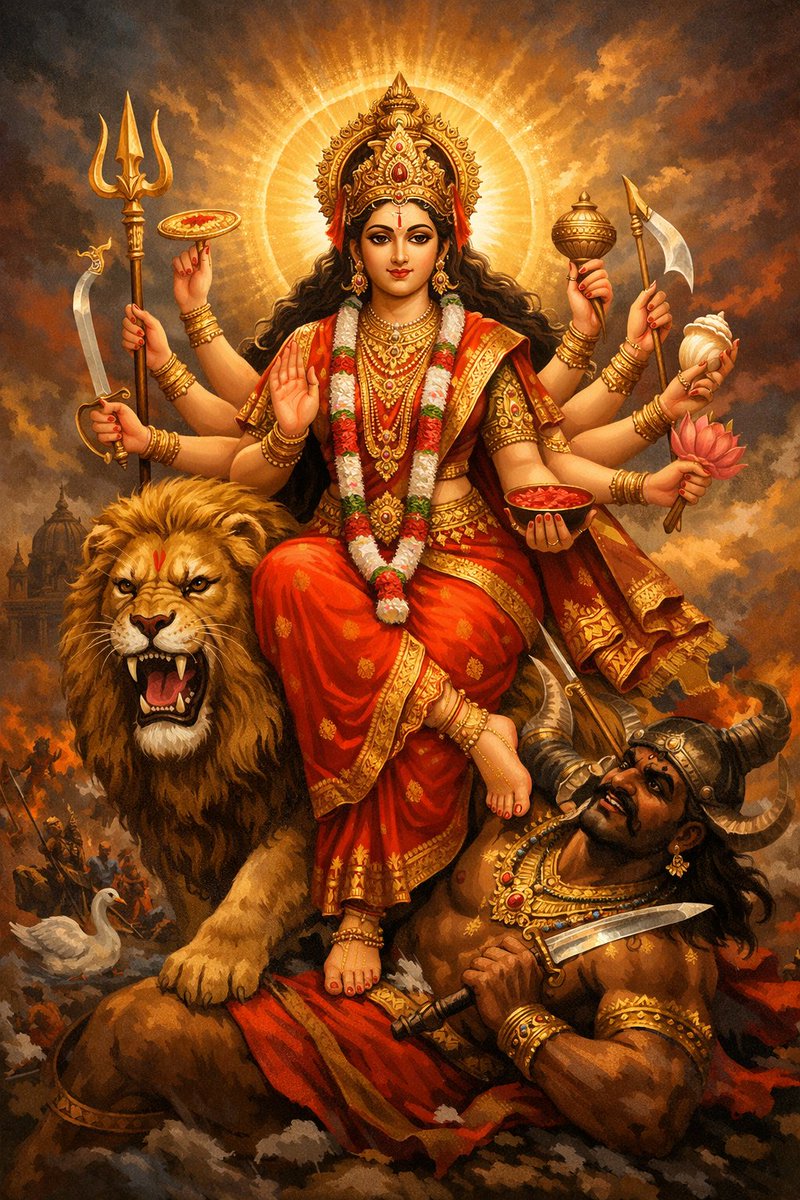 SharmaShar29265's tweet image. Maa Durga sab par apni kripa banaye rakhe.
Unki shakti aur ashirwad se har mushkil door ho jaye.
Jai Maa Durga ❤️✨
#JaiMataDi #MaaDurga #Shakti