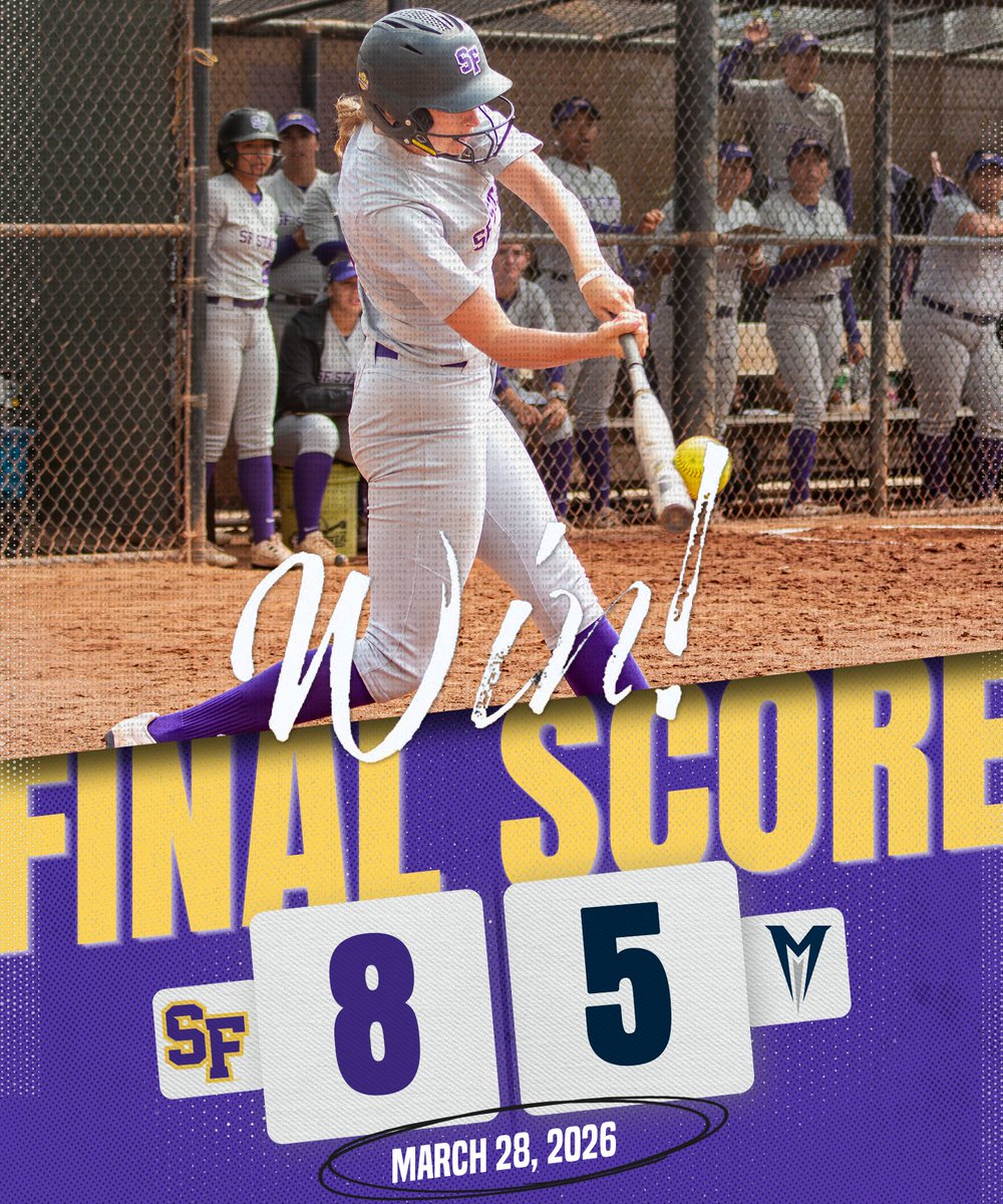 SF State Softball tweet media