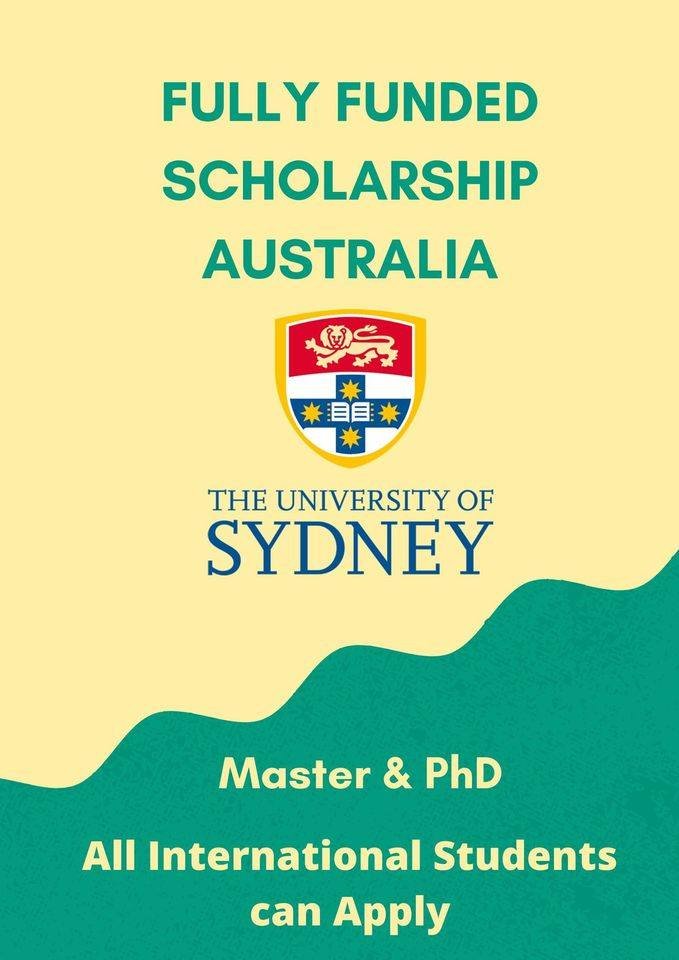 ScholarshipfPhd's tweet photo. Dream Study Destination Australia - University of Sydney Scholarship 2026 ( Fully Funded)

Visit: https://t.co/d0ZiFz65FA

Degree Level: Masters, Doctoral(PhD) Degree

All international Students can apply for this scholarship.

Mostly all majors are accepted by the University of Sydney.

The Scholarship will cover all the Expenses Airfare Ticket, Full Tuition Fee, Stipend, Reallocation, Allowance, Health etc