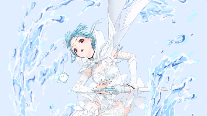 #私の絵の圧倒的なこだわり 線画の主張とローアングル そして躍動感