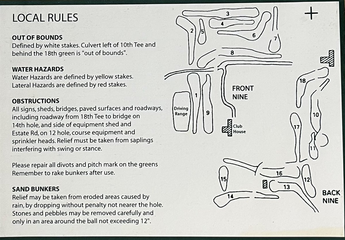 Daily Scorecard Golf tweet media