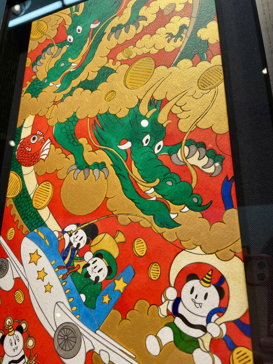 広島三越7階、三越画廊で個展開催中です^_^明日30日まで。