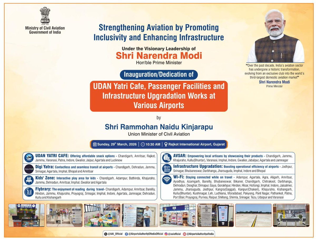 Airports Authority of India tweet media