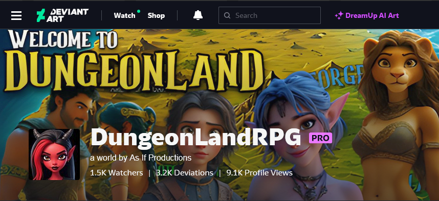 DungeonLand tweet media