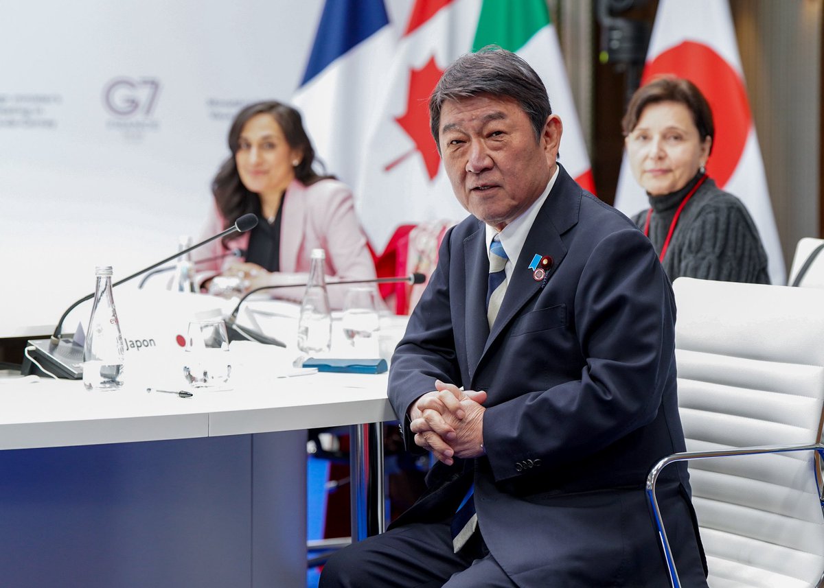 茂木敏充 tweet media