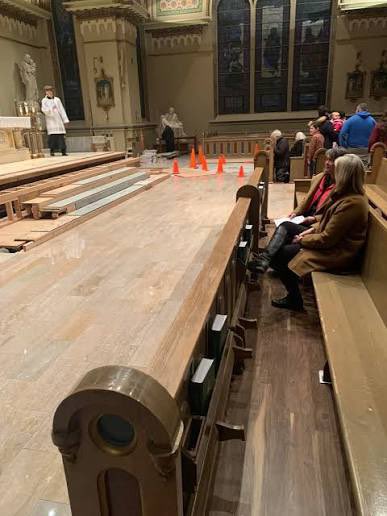 The real shocker about this is that the diocese of Charlotte still *has* communion rails to remove...