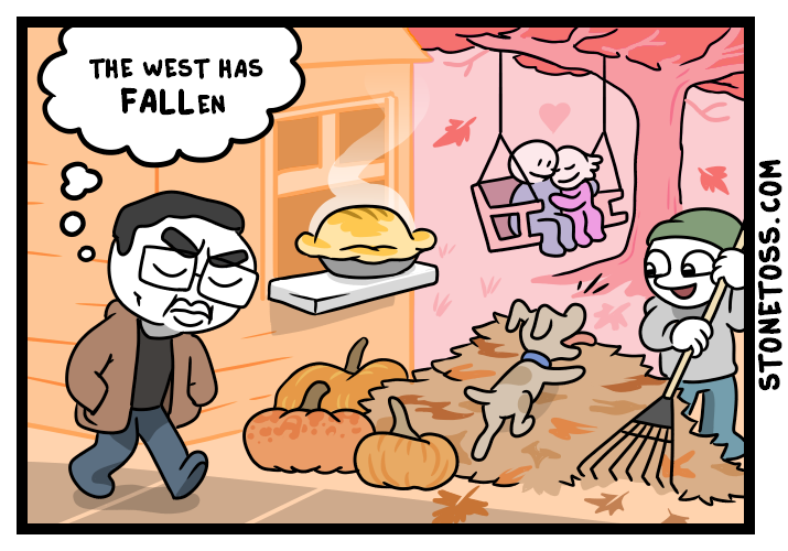 Stone tossers tweet media