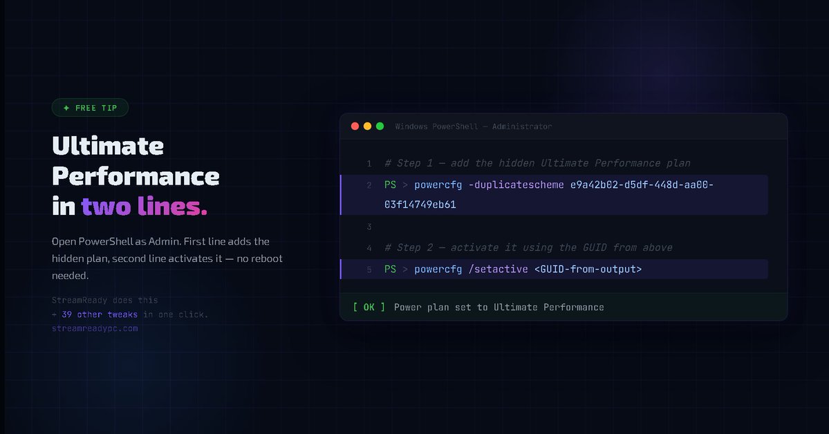 Stream Ready tweet media