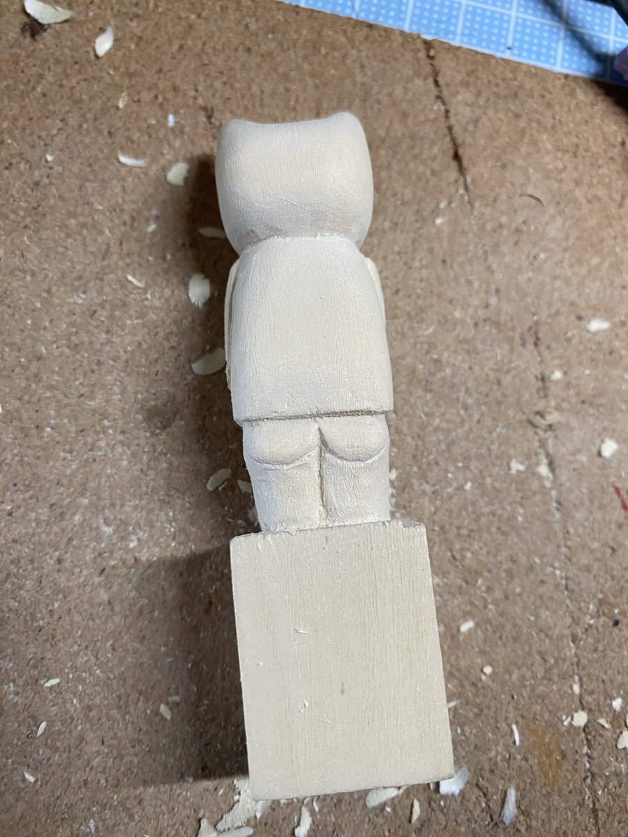 mdOB1xpZieO5i7t's tweet image. やっとここまで出来た〜🥰
🐶ボステリ🐾ちゃんに
　　なってきたかな？

＃ボステリ　＃シュール　＃シュールフレンチ　＃木彫り犬