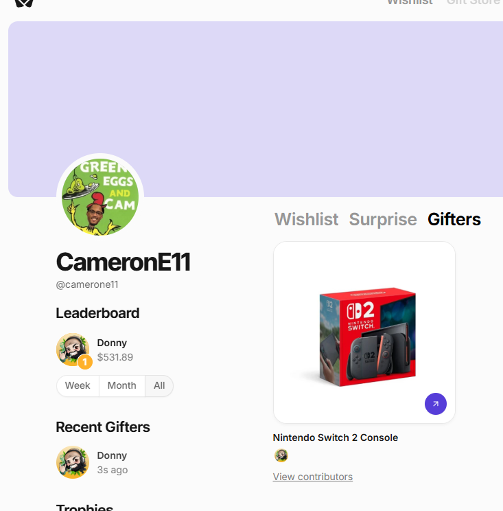 Day 15 of Switchmas has been decided and payed, the winner was CameronE11! Congratulations and may you all have good luck tomorrow! We decided to run a second switch tonight for everyone, if you have time make sure you come by 5 more races starting now!