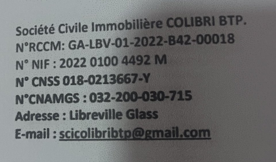 La societe de BTP Colibri devra s’expliquer sur quelle base elle a pu acheter une maison sans titre foncier et sans passer par un notaire et donc les mensurations de bornages sont complètement faux et fait à l’œil et destruction des maisons sans consentement des ayants droits.