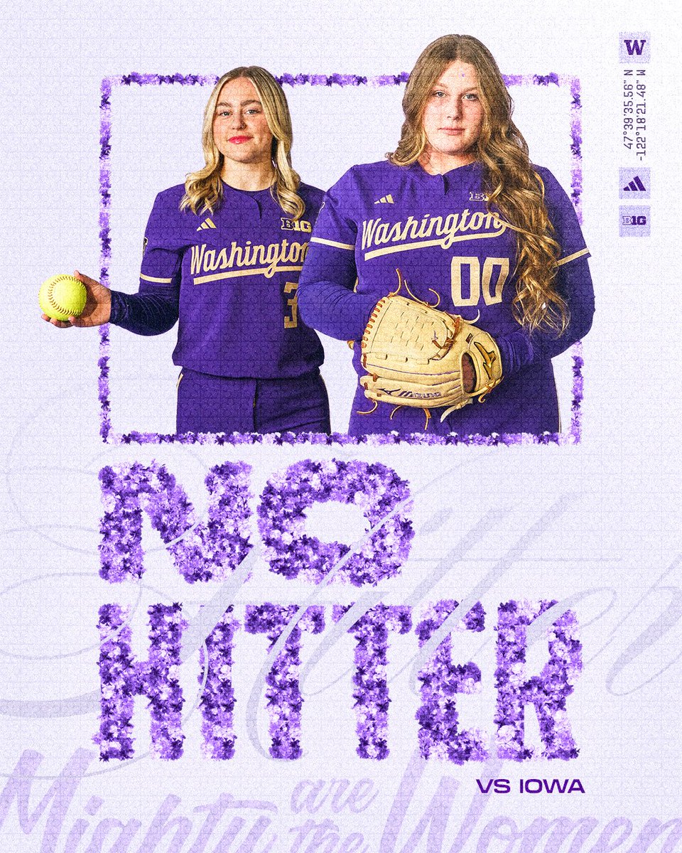 Washington Softball tweet media