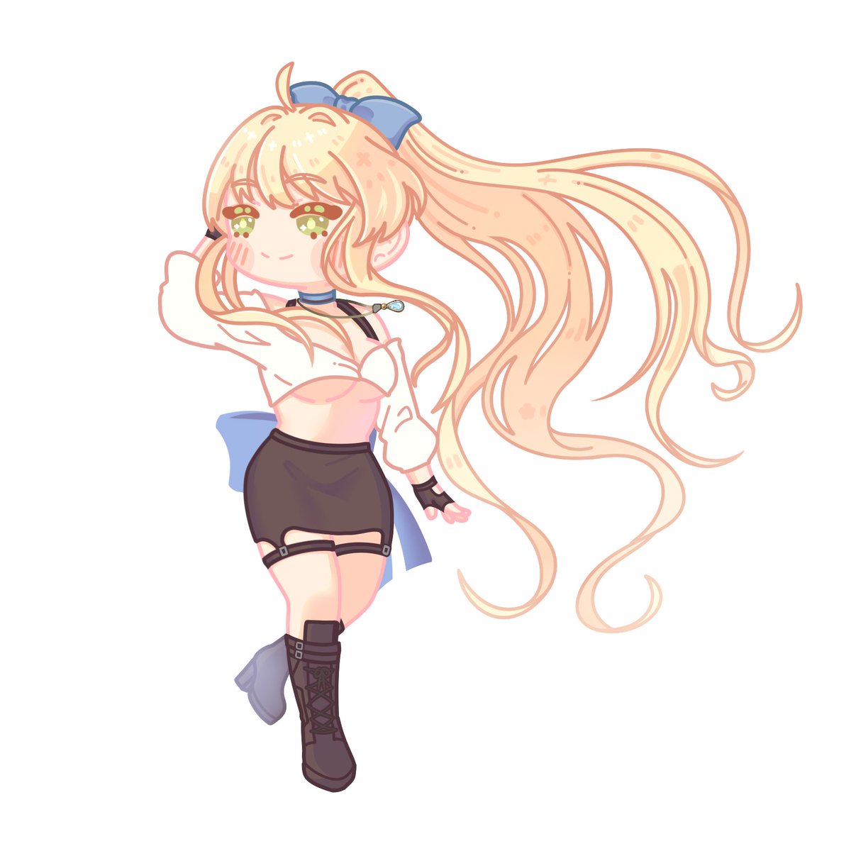 MaylaNovaVT's tweet photo. My chibi PNGTuber is ready! Though I'm keeping her secret for now... I nearly have my streaming setup complete, I just have to press the button and go live💛 Coming soon... https://t.co/Cv02EpMA9G
