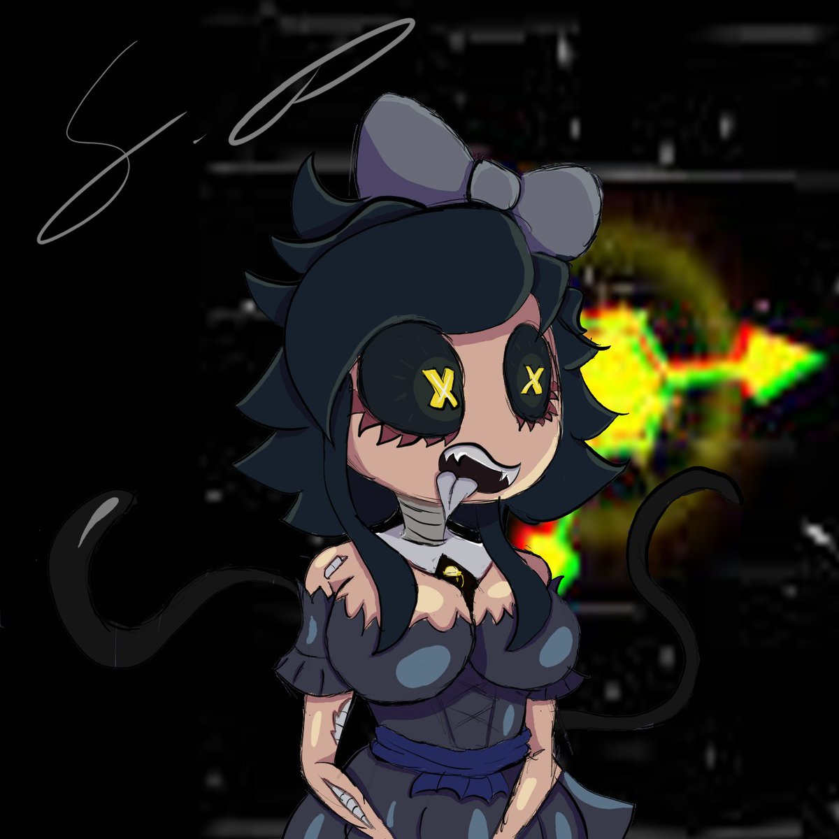 first time after a long time trying drawing digital
cyn come out so cute ^^#murderdrones #cyn #artㅤㅤㅤㅤ #fanart