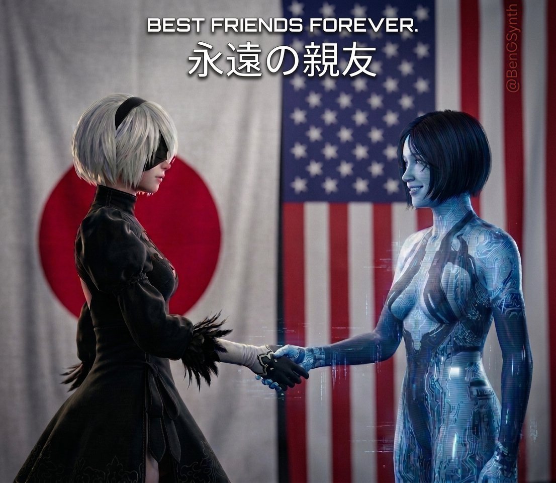 BenGSynth's tweet image. I'm happy with my Twitter/X timeline algorithm. Much love to the Japanese. We got this together. #2B #Cortana