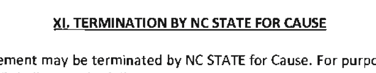 And, BTW, a word of advice for NC State: if you parted ways with Will Wade without executing a general release, sue him. On Monday. The last thing that any school (or business) needs, especially in this NIL era, is to get tagged for not enforcing its contracts. This is precisely