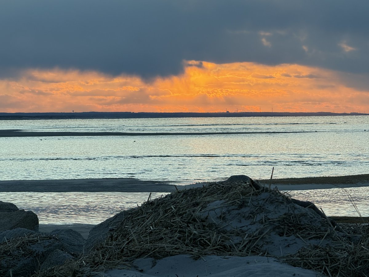 mmuhlfelder's tweet image. #capecodbay reflecting a truly #calmocean tonight ✌️