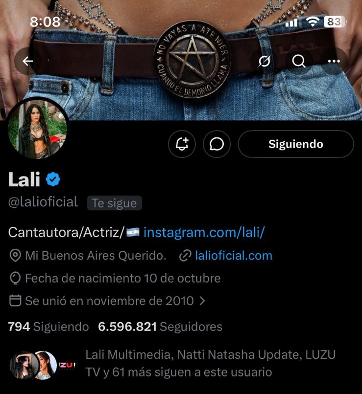 Comunidad Maria Becerra tweet media