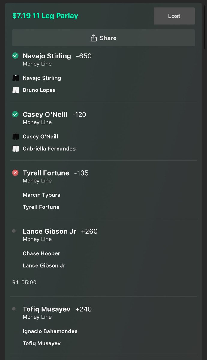 MoneyyMeLo's tweet image. Uh oh Bruce Buffer and the UFC just made every sportsbook have a BIGGGG problem.

Tyrell Fortune graded a loss because of the mistake by big brucey uh oh books are pissed 

Let the support gates flood this should be interesting, better change that X to green bet365!