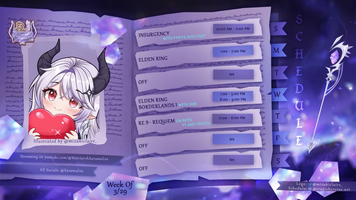 Xaramaliss⏳ tweet media