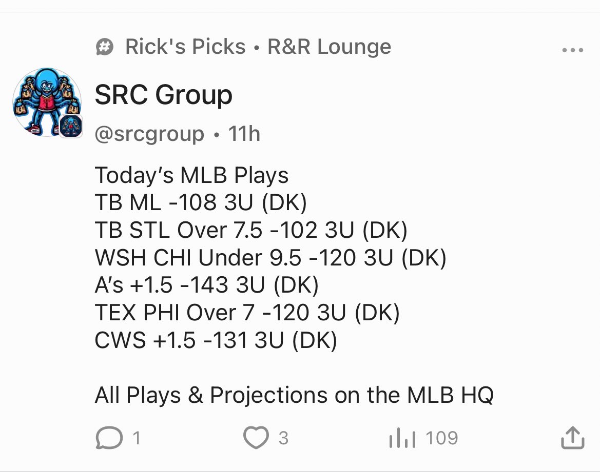 The Premier Betting Experience | R&R Lounge tweet media