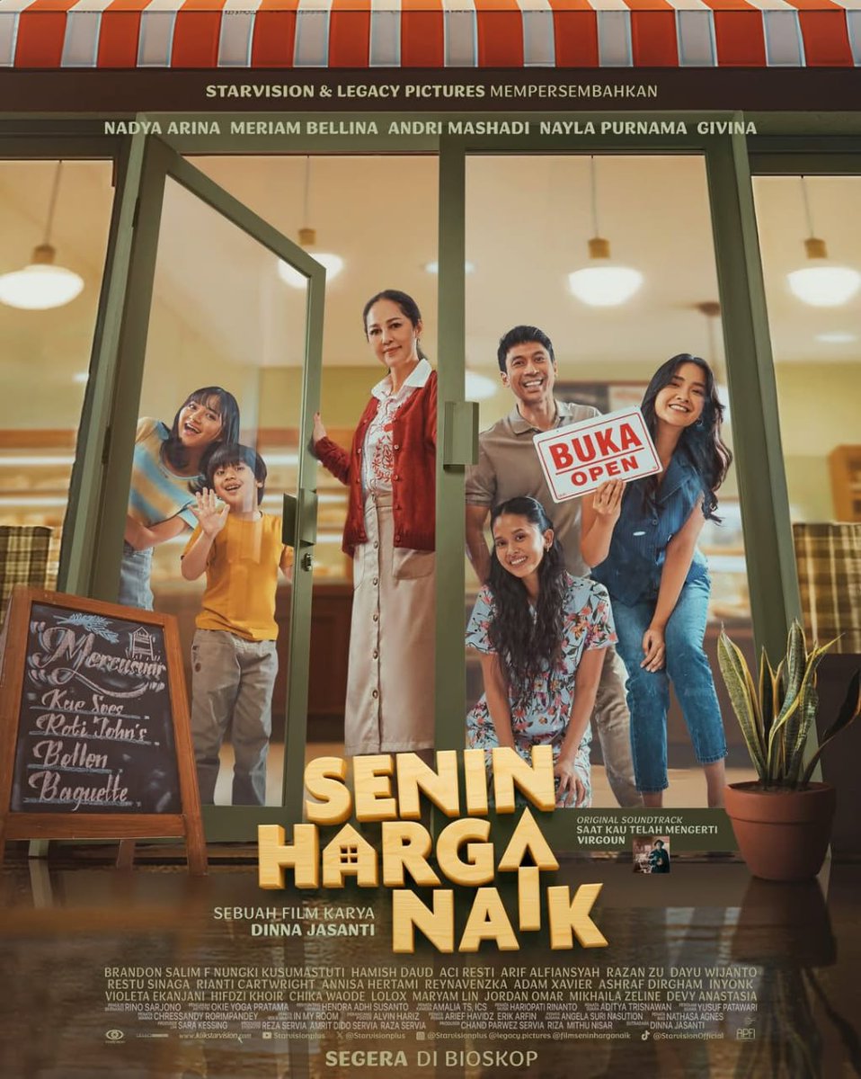 Siangan dikit abiss, gass

SEDANG TAYANG
SENIN HARGA NAIK

BAYAR 1 TIKET + ADMIN = 2 TIKET
   ▸ 🎫 Admin CGV  : Rp. 7.000
   ▸ 🎫 Admin XXI    : Rp. 17.000
   ▸ 🎫 Admin Cinepolis : Rp. 17.000 

✅ Bebas pilih seat dan jam 
✅  Reguler (2D) dan seat reguler
#zonauang