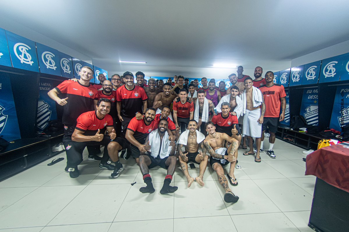 MAIS 3 PONTOS NA BAGAGEM! 🔴⚫️🦁

📸: Victor Ferreira | EC Vitória

#PegaLeão #ForçaEnergiaAxé #CopaDoNordeste2026