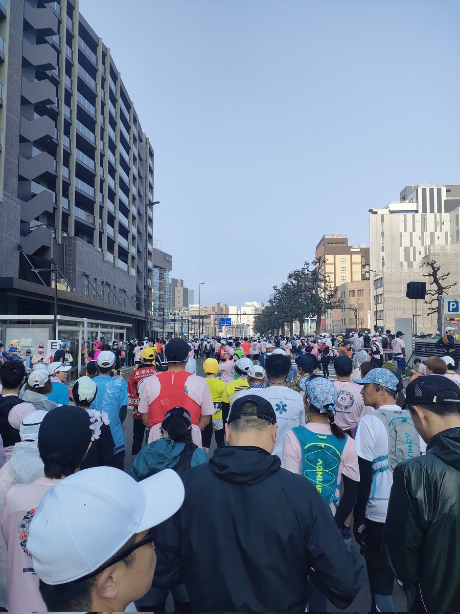 wcross1996's tweet photo. いよいよスタート。行ってまいります。
#ふくい桜マラソン https://t.co/bMpby66LBJ