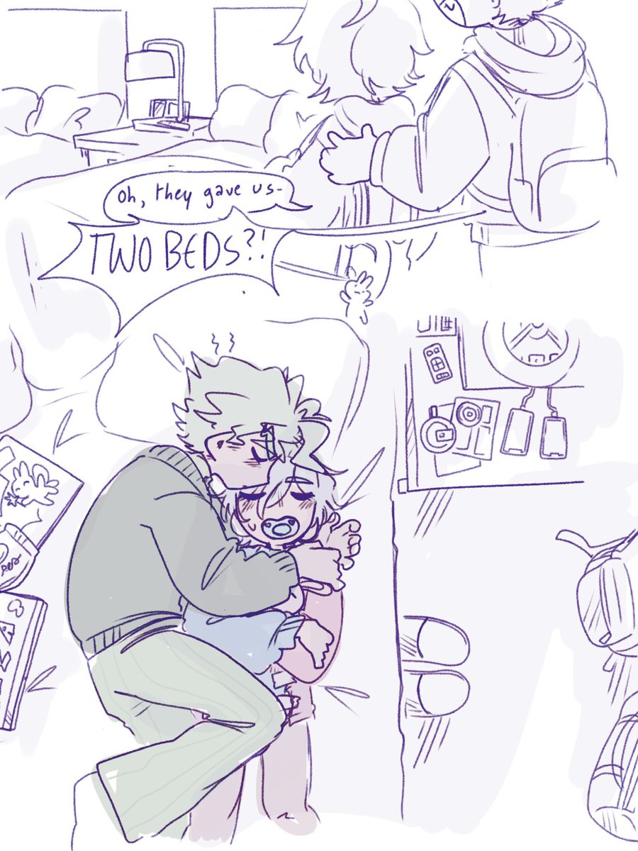 we omly need one bed…