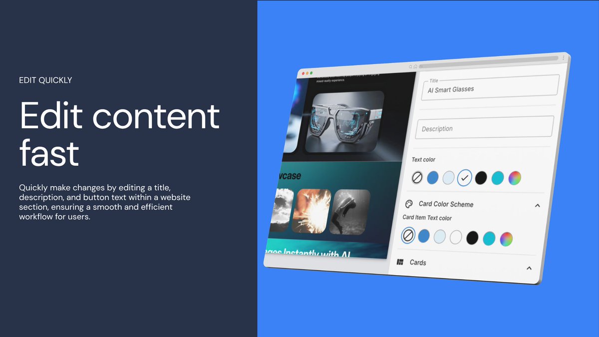 NeoWeb_ai's tweet photo. NeoWeb = simple drag-and-drop website building, made for faster and cleaner results. #NeoWeb #NoCode https://t.co/804r02eVom