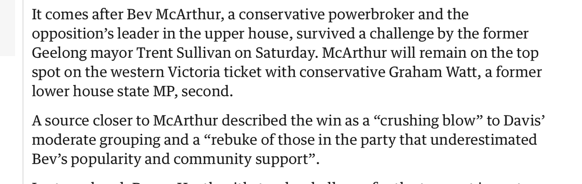 eatatjoe2's tweet photo. D-day for Moira Deeming.
Nasty Bev McArthur holds top spot on Western Victorian ticket. Both ultra conservatives were endorsed by Jess Wilson who pretends to be moderate but was happy with status quo of retrogrades. #springst #auspol  https://t.co/NfcraTFuvU https://t.co/uOWDEwRXWq
