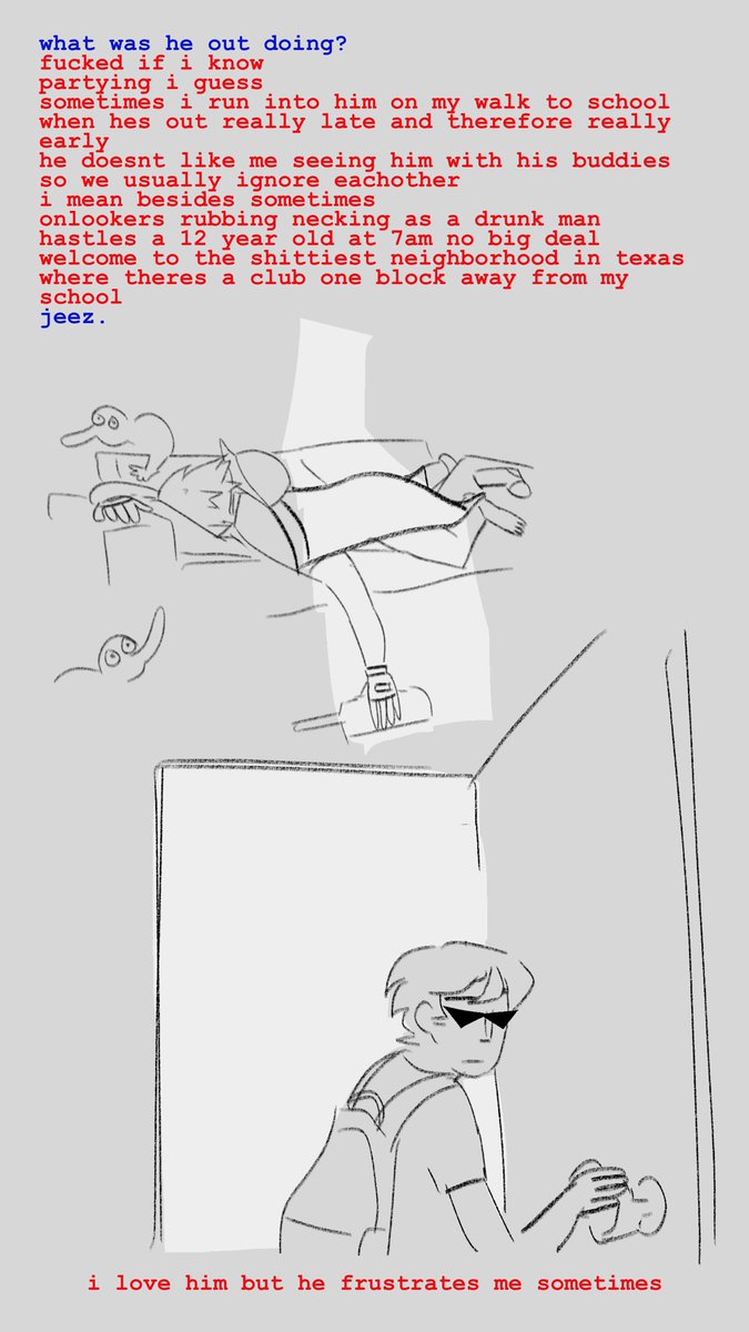 _jewag's tweet image. ""buddies"" do you catch my drift. i cant actually imagine bro having friends. anyway strider angst slop #homestuck