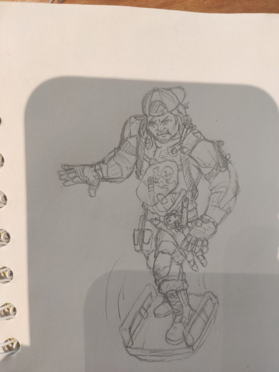 BlankestPage's tweet photo. Doodling at a coffee shop with the missus. No reference image used for the pose, which is pretty obvious based on how off-model it is lmao.
#DeathStranding2 is a lot of fun. https://t.co/1kCVV905Bt