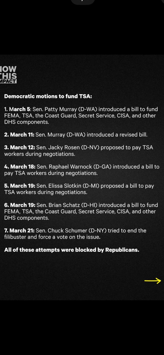 Mistres_Starr's tweet photo. @AOC @BigFish3000 They have been trying to get TSA paid but what is with the Republicans just always trying to spin this on the left. Aren’t you republicans tired?.. https://t.co/Wk9NuhlLcN