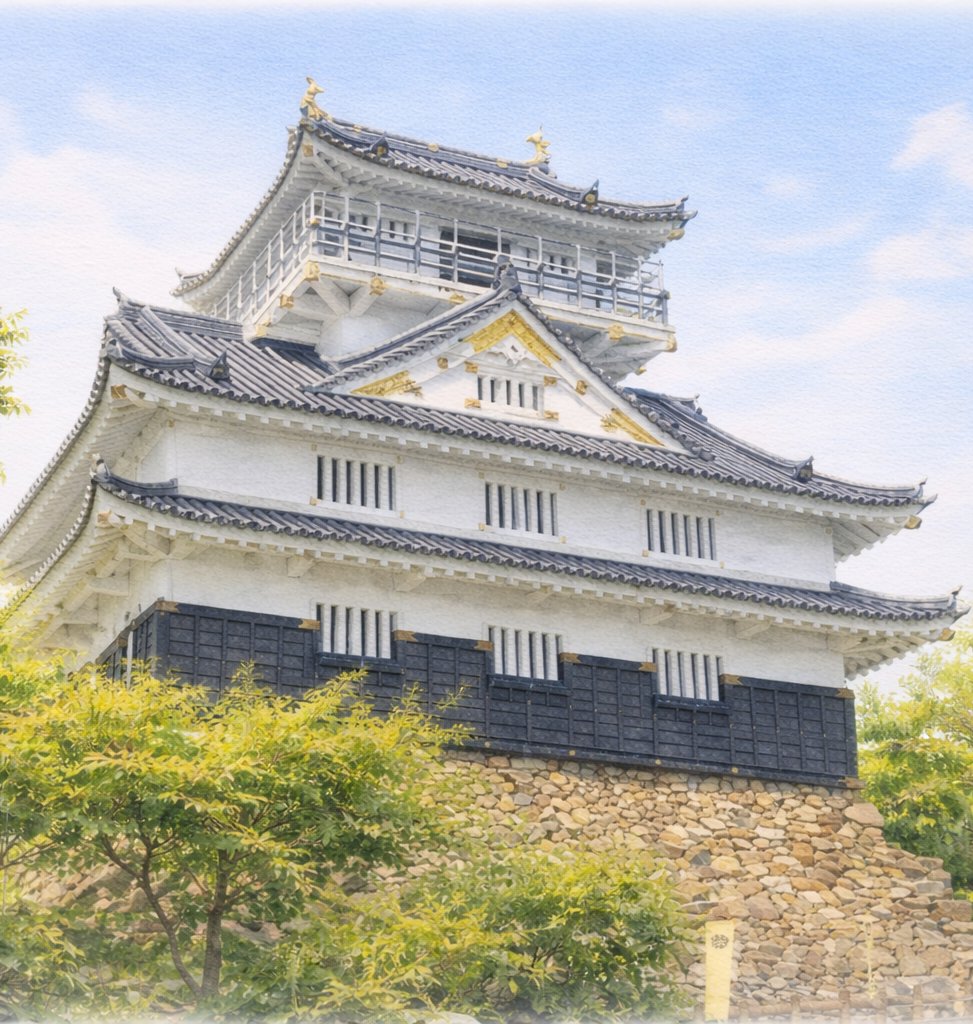 城のある風景 tweet media