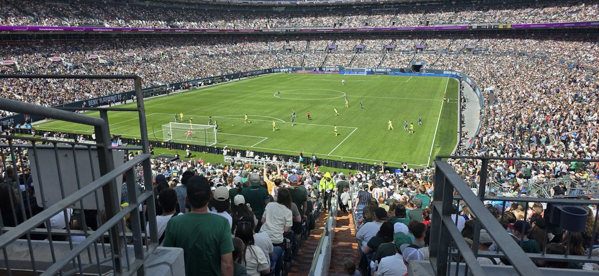tmo413's tweet photo. 63,004 fans showed up to watch home opener for Denver Summit FC.  Game ended in 0-0 tie with Washington. https://t.co/kz7VvUADmg
