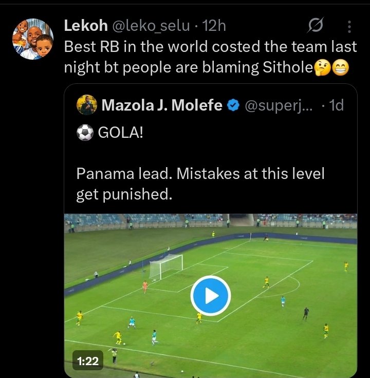 Johannes Molokomme tweet media