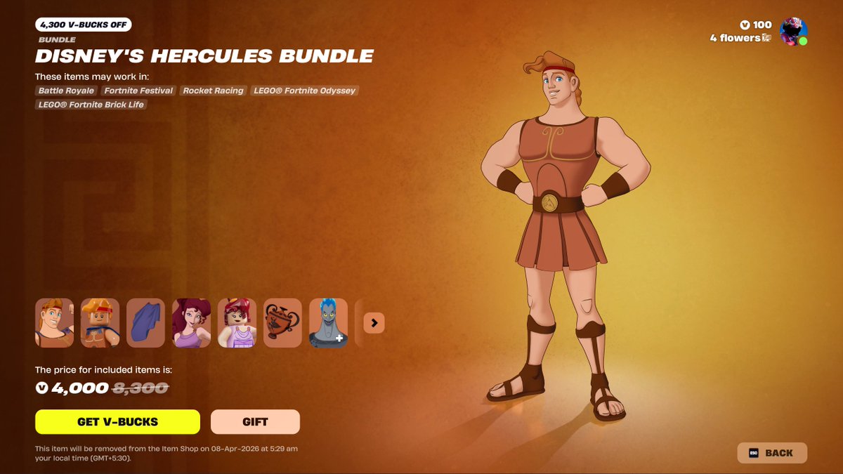 4 flowers tweet media