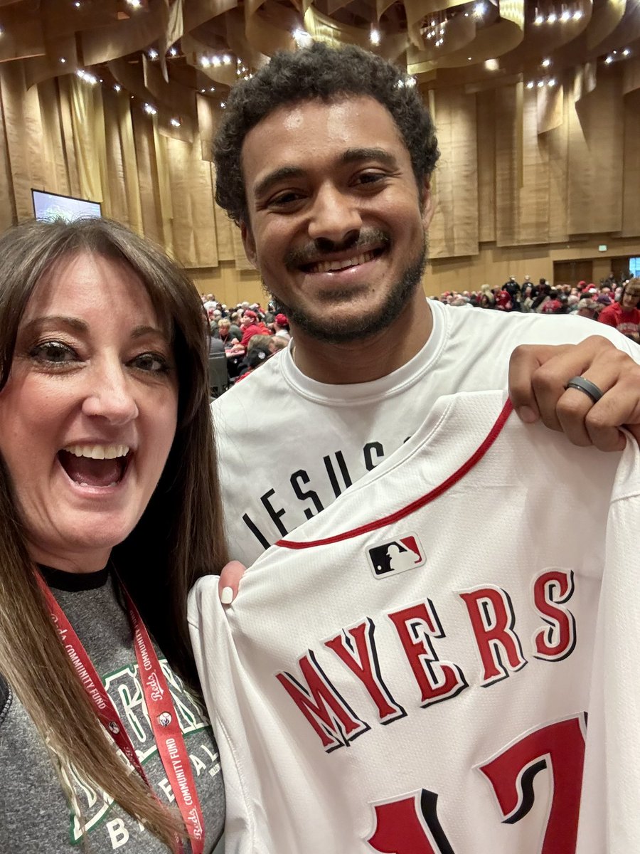 courtneydeutsch's tweet photo. My man @danemyers3! #walkoffhit #RedsWin https://t.co/Xc4qrdmLmn