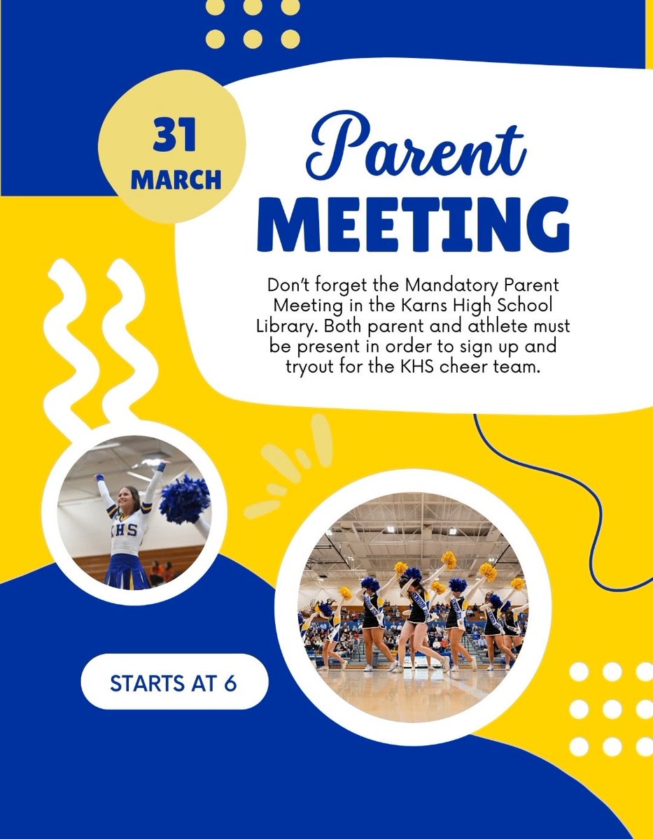 Karns High Cheer tweet media