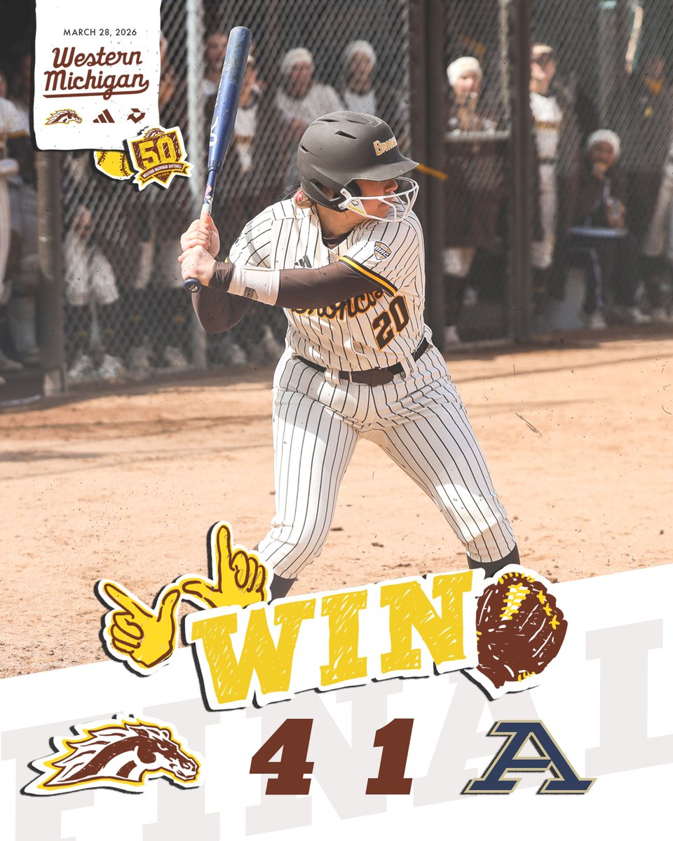 Western Michigan Softball tweet media