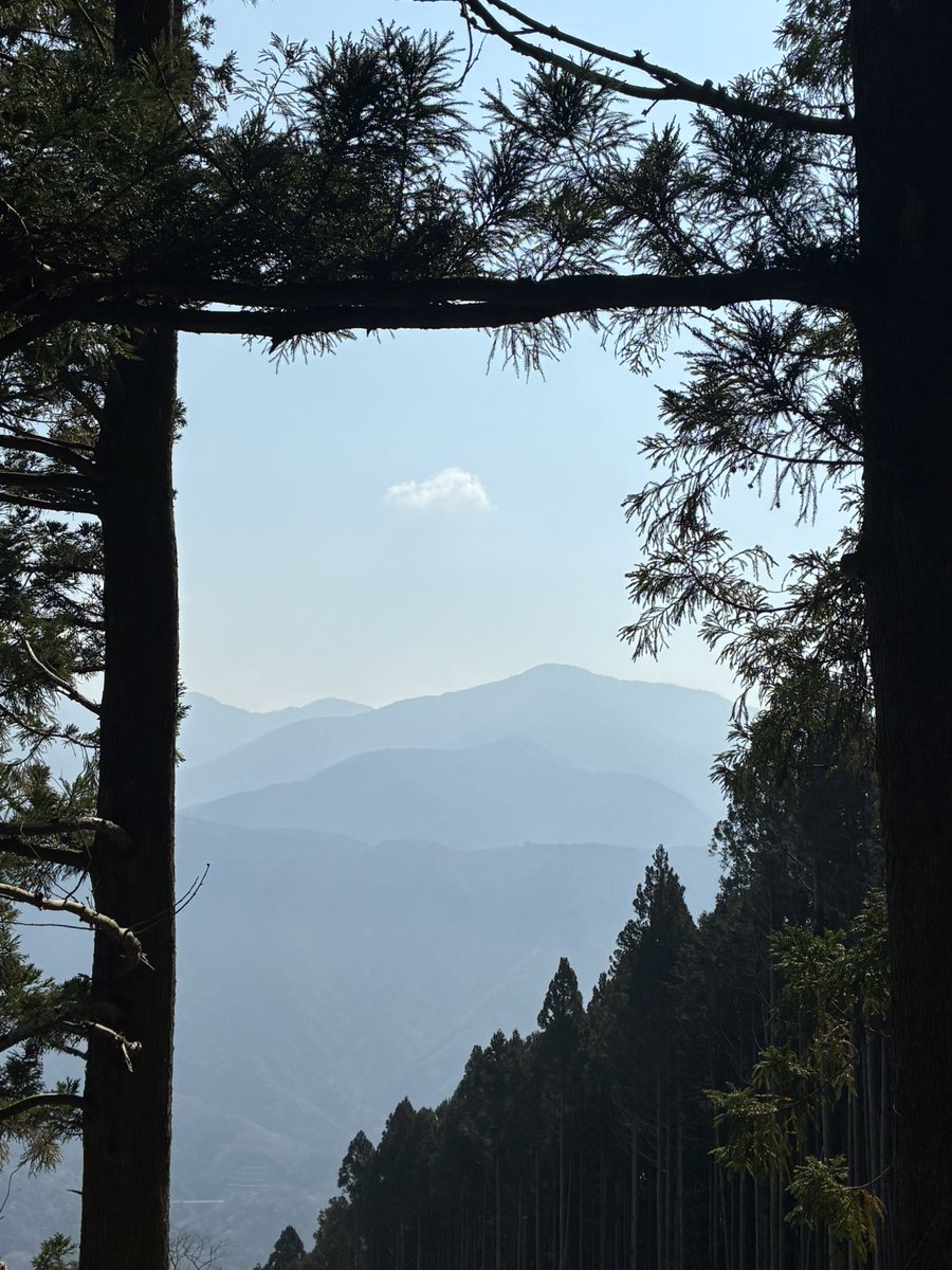心の綺麗な人には見える富士山